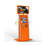 Free standing double screens multimedia / POS payment kiosk